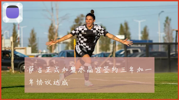 萨吉正式加盟水晶宫签约三年加一年协议达成